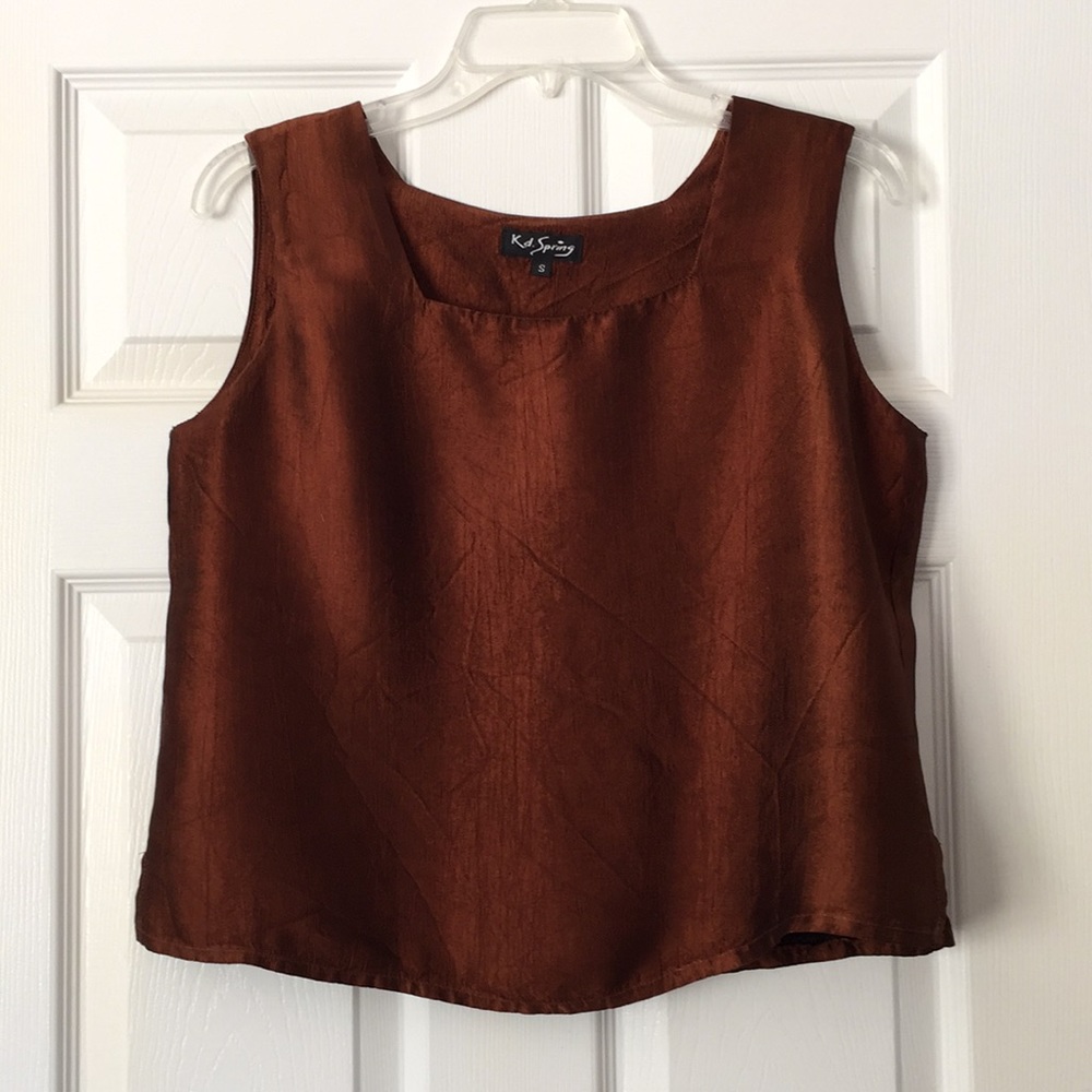 Beautiful Bronze Brown shirt by k.d. spring